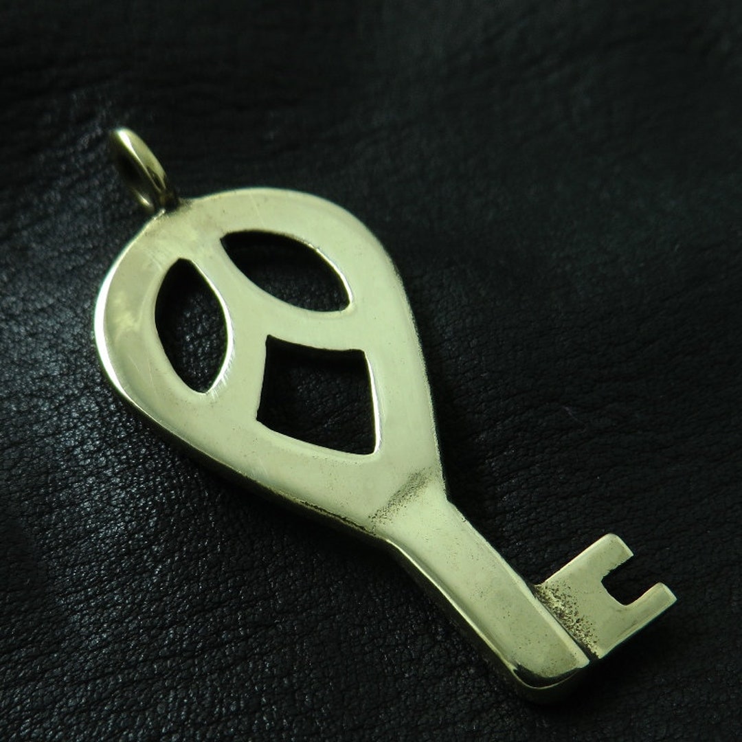 Solid Bronze Medieval Viking Key. Scandinavian Jewelry Historical ...