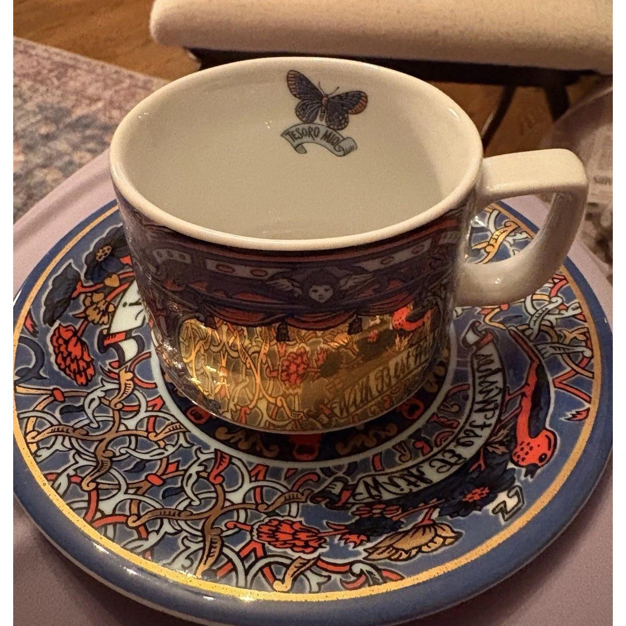 Soucoupe à Espresso Colorée En Porcelaine BOPLA! Saki - Style Maison De Campagne, Neuf, Fabrication Suisse