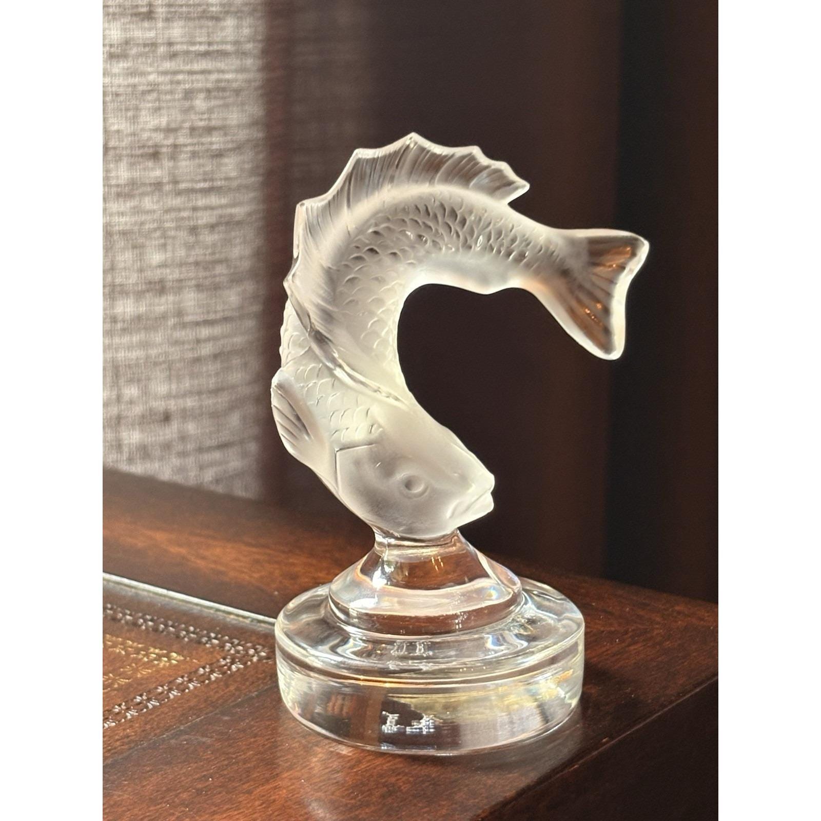 Lalique Crystal Fish - Etsy