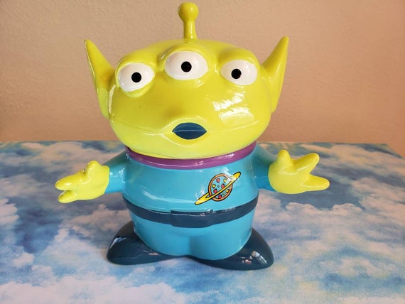 Toy Story Alien Piggy Bank Ceramic Disney Pixar Collectible | Etsy