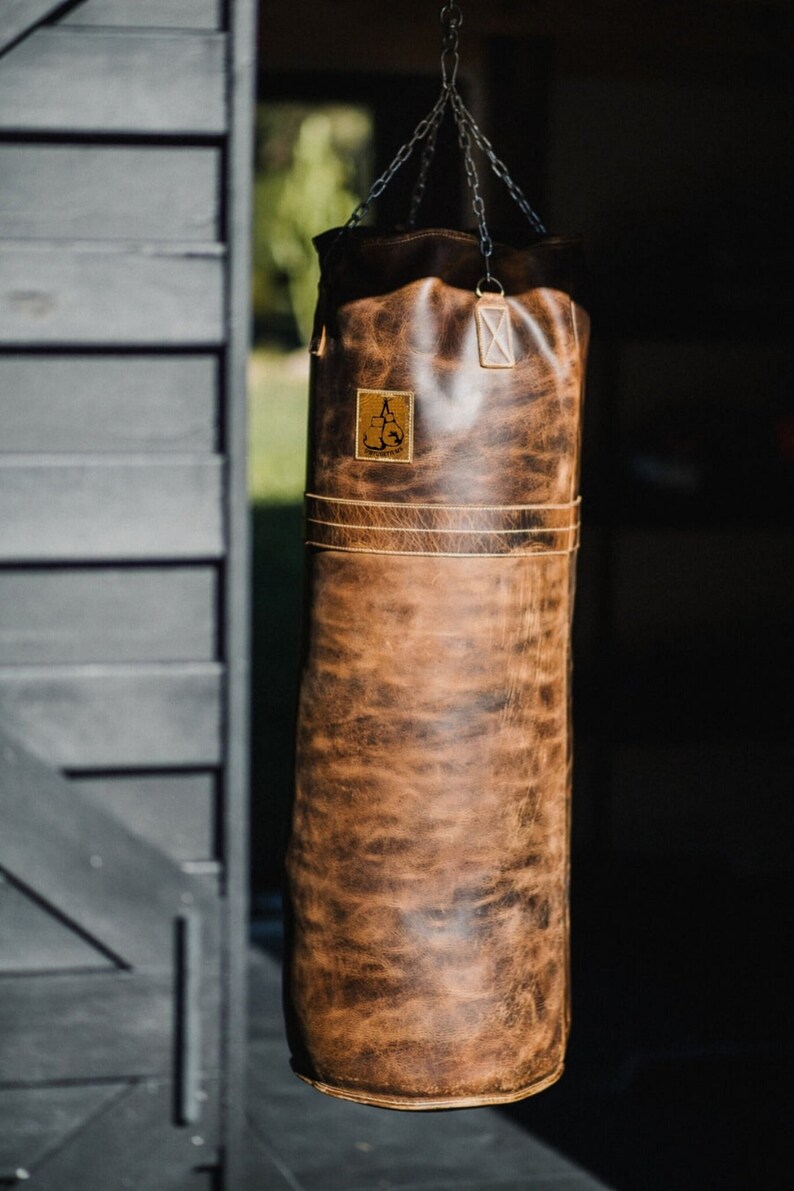 Retro Heritage Vintage Boxing Bag Punching Bag MMA KICKBOXING Handmade ...