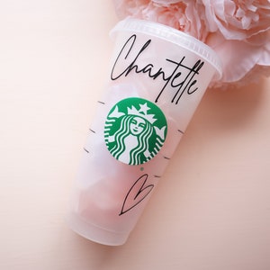 Starbucks Simple Personalised Cup | Personalised Starbucks Cup | Personalised Tumbler | Aesthetic Starbucks Cup | Personalized Cup |