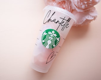 Starbucks Simple Personalised Cup | Personalised Starbucks Cup | Personalised Tumbler | Aesthetic Starbucks Cup | Personalized Cup |