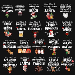 27 Most likely to Chirstmas PNG, Retro Christmas Png, Sublimation Design, Christmas Shirt Design, Digital Download