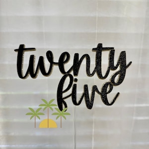 Custom Age Cake topper, personalized birthday cake topper, party decoration, birthday cake topper, cake topper