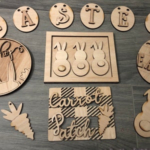 Easter Tiered Tray Set (DIY)