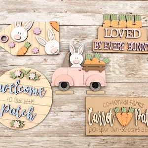 Easter tiered tray set (DIY)
