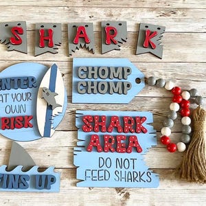 Shark Tiered Tray Set