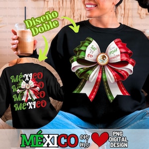 Cinco de mayo png, Coquette Ribbon bow Mexican Flag PNG, Mexican Flag Coquette Bow PNG, Mexican flag png, Latino PNG, Mexican girl png