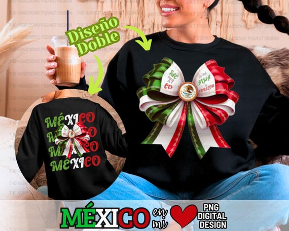 Cinco de mayo png, Coquette Ribbon bow Mexican Flag PNG, Mexican Flag Coquette Bow PNG, Mexican flag png, Latino PNG, Mexican girl png