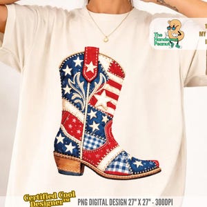 Faux Quilted USA Png, 4th july png, American Flag PNG, Girly USA Shirt Png, Cottagecore usa Flag Png, retro patriotic png, american girl png