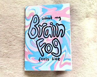 What My Brain Fog Feels Like ~ Mini Zine