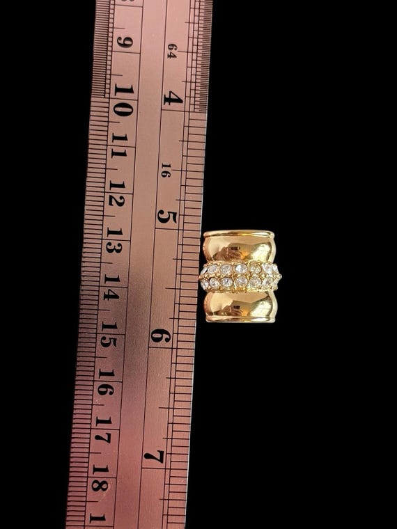 Joan Rivers Signed Interchangeable Rhinestone Tub… - image 4