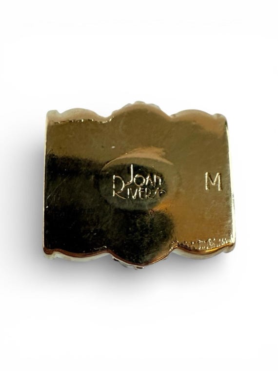 Joan Rivers Signed Interchangeable Rhinestone Tub… - image 2