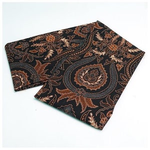 Batik Hazel Var Indonesia Art Batik Fabric Batik Classic Print - Etsy