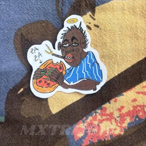 sticker - pizZA - laptop sticker, waterproof sticker, water bottle sticker, lgbtq sticker, phone sticker