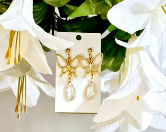 Butterfly earring