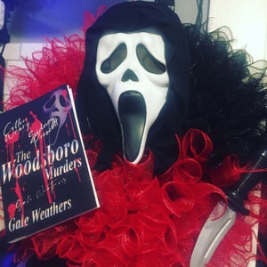 Scream wreath