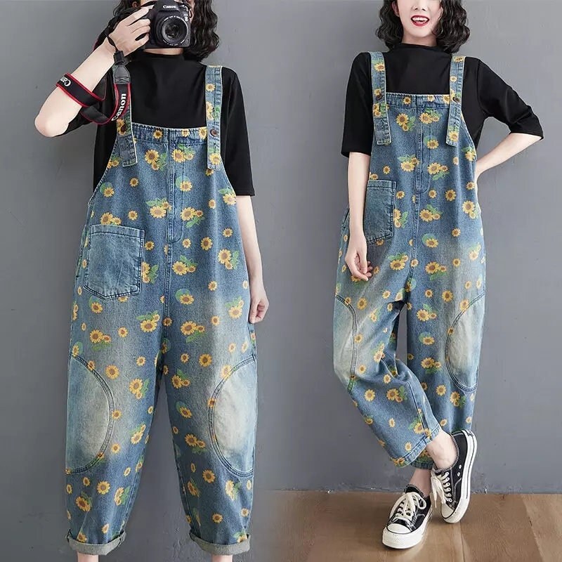 Cottagecore Jumpsuits Dungarees Robe 