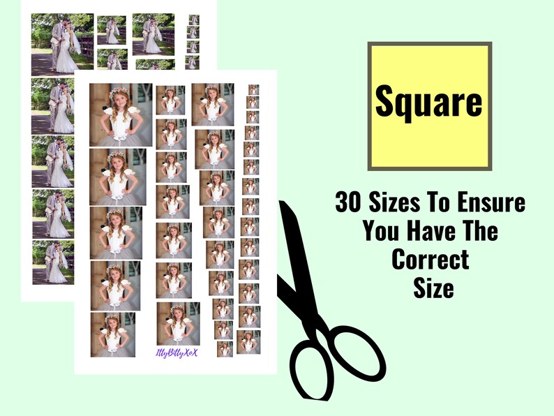 Printed Locket Sized Photo Locket Photo Printing Locket Etsy