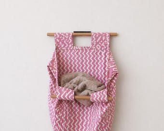 Linen Wall Laundry Basket (68 Types) , Bathroom  , Home Organizer, Nursery Accessory