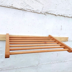 Wall Mounted Drying Rack , Laundry Room , Clothes Hanger Airer