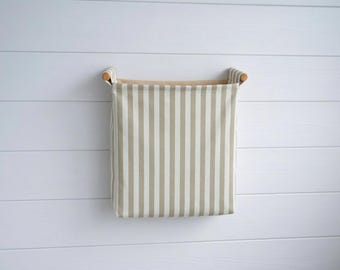 68 Types - Linen Wall Organizer ,  Hanging Storage Basket , Wall Organizer , Laundry Bag