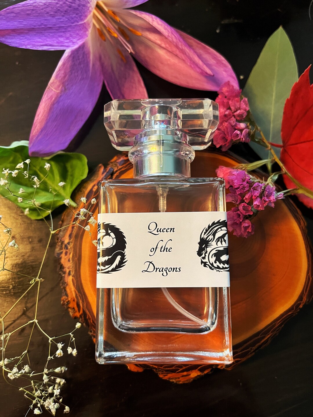 Queen of the Dragons Perfume, Vanilla and Fire - Etsy