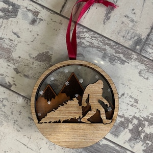 Custom Sasquatch Ornament
