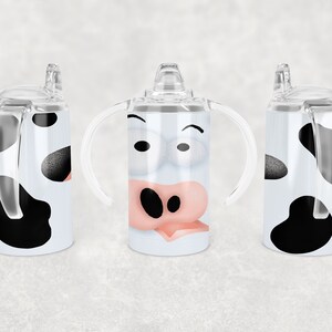 Boys or Girls Horse Sippy Cup,12 ounce Sippy Cup with 2 Lids, One for the toddler and the other when transitioning out of sippy cups