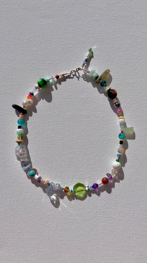 ★HAS★ HSU020 Summer beads necklace Multicolor Summer Beaded Necklace, Semiprecious Stones