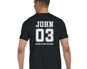 Christian Varsity T-Shirt Bible Verse Streetwear