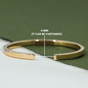 14K Solid Gold Open Cuff Wedding Band, Simple Stacking Thin Engagement Ring, Minimalist Dainty Promise Ring, Delicate Cuff open Midi Ring