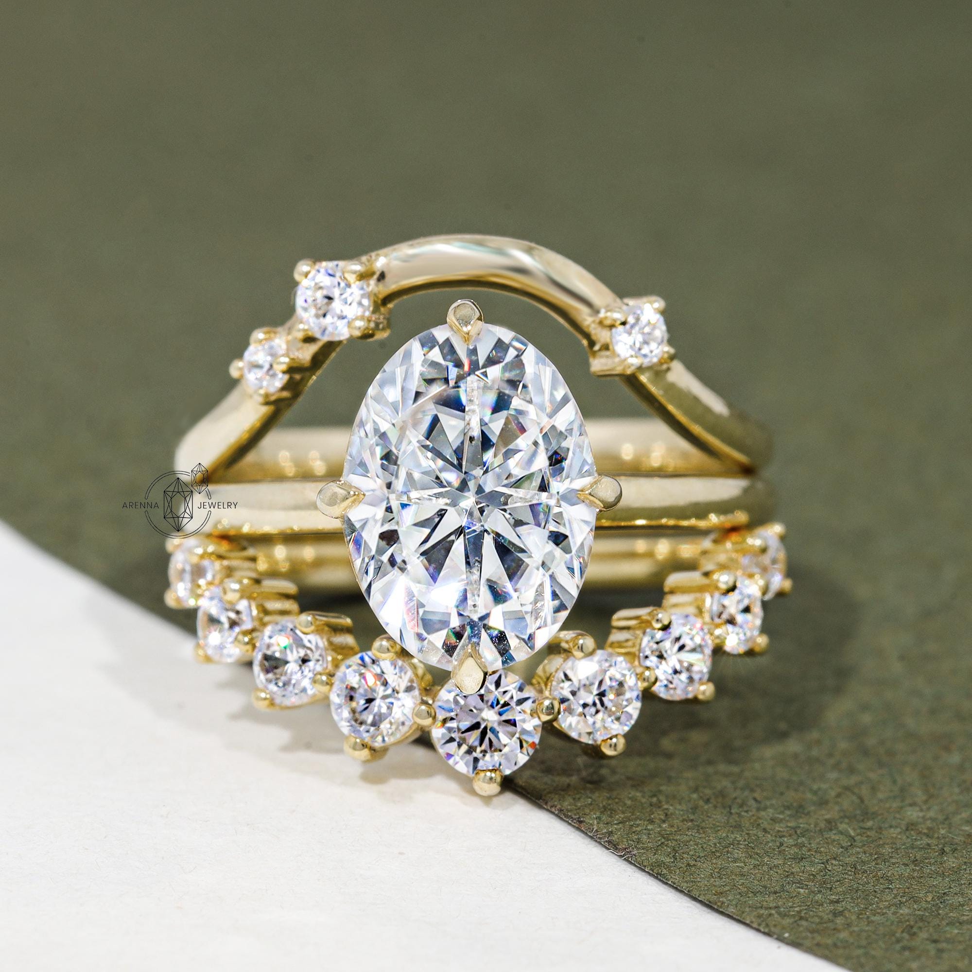 【Grace Personalized】RIANNAリング Arennajewelry - Etsy