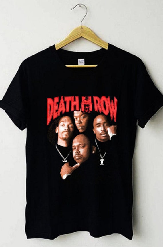 Death Row Records Tupac Dre T-shirt 
