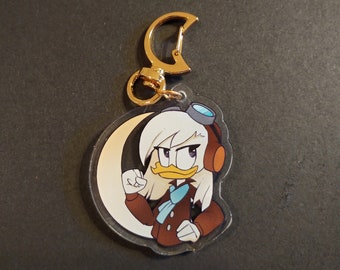 Della Duck Double-Sided Acrylic Charm | Animation Character Accessory