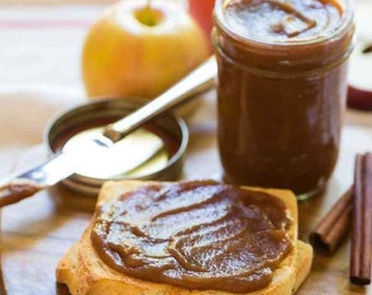 Homemade apple butter