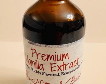 Homemade Madagascar Bourbon Vanilla Extract, Rich Flavor