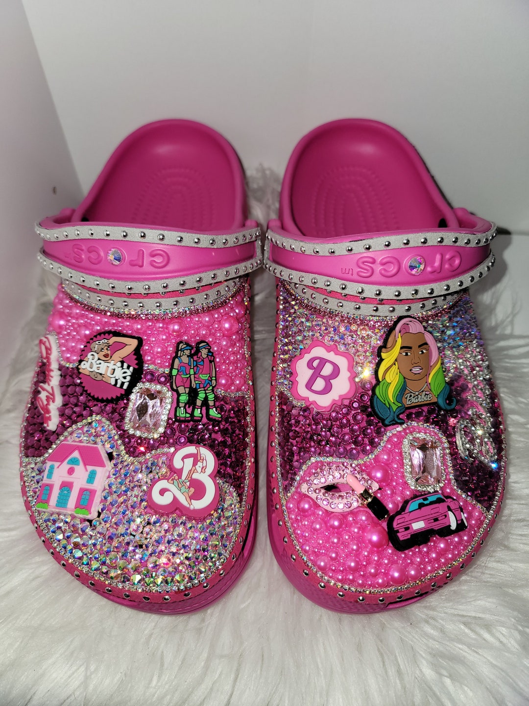 Barbie Crocs - Etsy