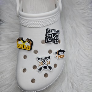 Grad shoe charms (4)