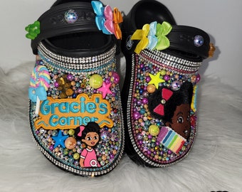 Party with Gracie l birthday shoes l Gracies Corner l fun shoe charms