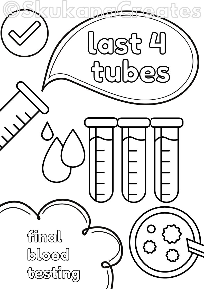 Phlebotomy Coloring Pages Coloring Coloring Pages