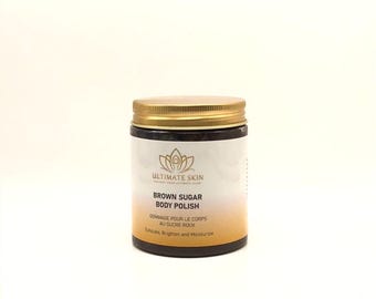 Sugar scrub | All Natural Exfoliating Scrub | Brightening and Glowing Body Scrub For All Skin Tones