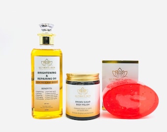 Face/Body Kit for Dark spots, Hyperpigmentation, Blemishes & To Glow