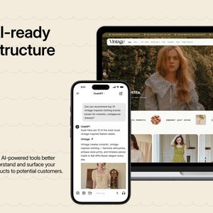 Vintage – Shopify-Theme für Damenbekleidung | Boutique-Mode-Vorlage | Website für feminine Kleidung Bild 6