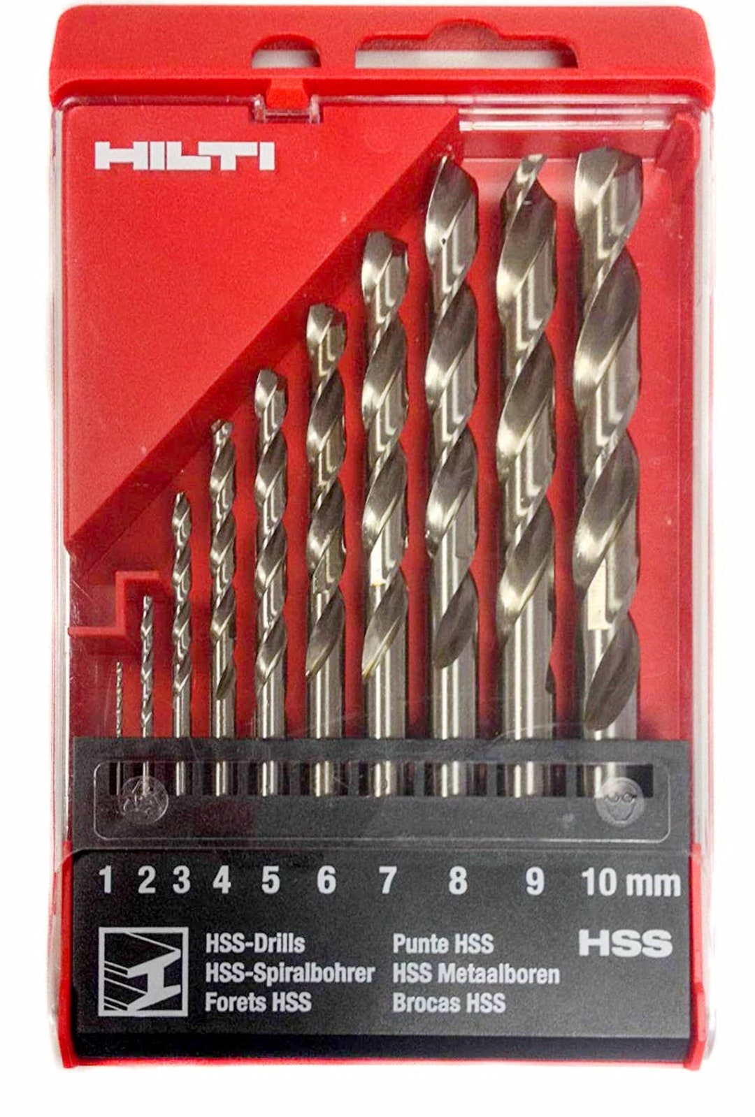 Hilti HSS Twist Drill Set 1 10 Mm Drill Metal Drill Etsy UK