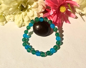 Nature's Promise: Handcrafted Awareness Bracelet, Mental Health Awareness, Organ Donation Advocacy, Environmental Conservation Efforts