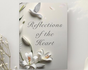 White Ribbon Journal, Awareness Journal, Inspirational Memory & Reflection Notebook, Support Gift or Personal Keepsake