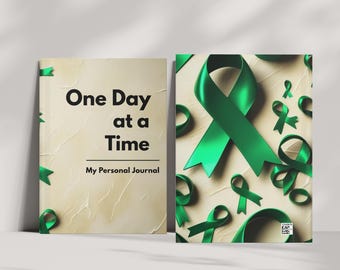 Green Ribbon Journal: Inspirational Notebook for Hope & Strength