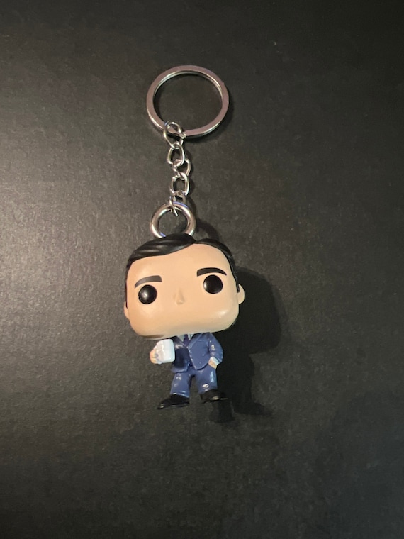 Funko POP Custom Keychain Michael Scott the Office 2021 Advent
